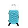 STARGOLD ABS+PC Spinner Wheels Trolley Single Luggage Number Lock Smart Carry On Suitcase 20 Inches