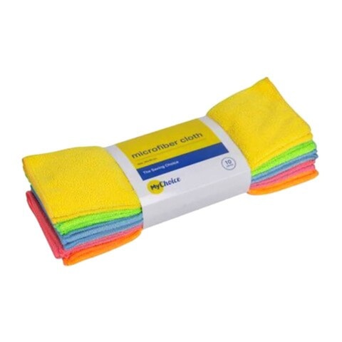 Mychoice Microfiber Cloth Multicolour 10