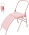 ULTIMAX Yoga Folding Chair with Lumbar Back Support Versatile and Foldable Balance Training Auxiliary Chair-PINK