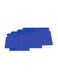 Generic 4-Piece Plastic Putty Scrapper Blue