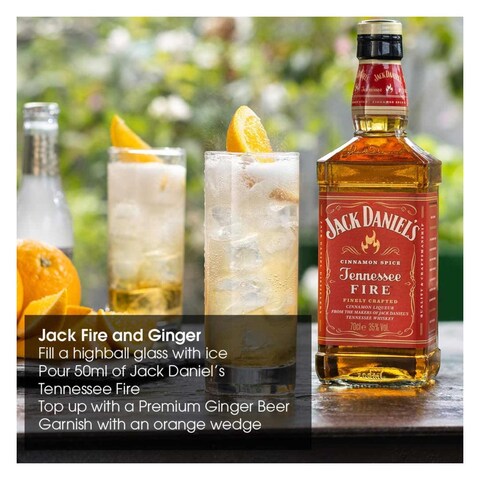 Buy Jack Daniel's Tennessee Fire Flavored Whiskey 700ml Online