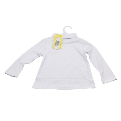 Children Turtle Necks T-Shirt White