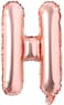 Generic H Letter Decorative Foil Balloon For Party 16Inch