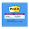 3M Post-it Super Sticky Notes 654-SSMPDQ Assorted 3x3inch 76x76mm 90 Sheets 6 PCS