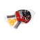 Sports Supreme Table Tennis Racket with Ball Set Multicolour 5 PCS