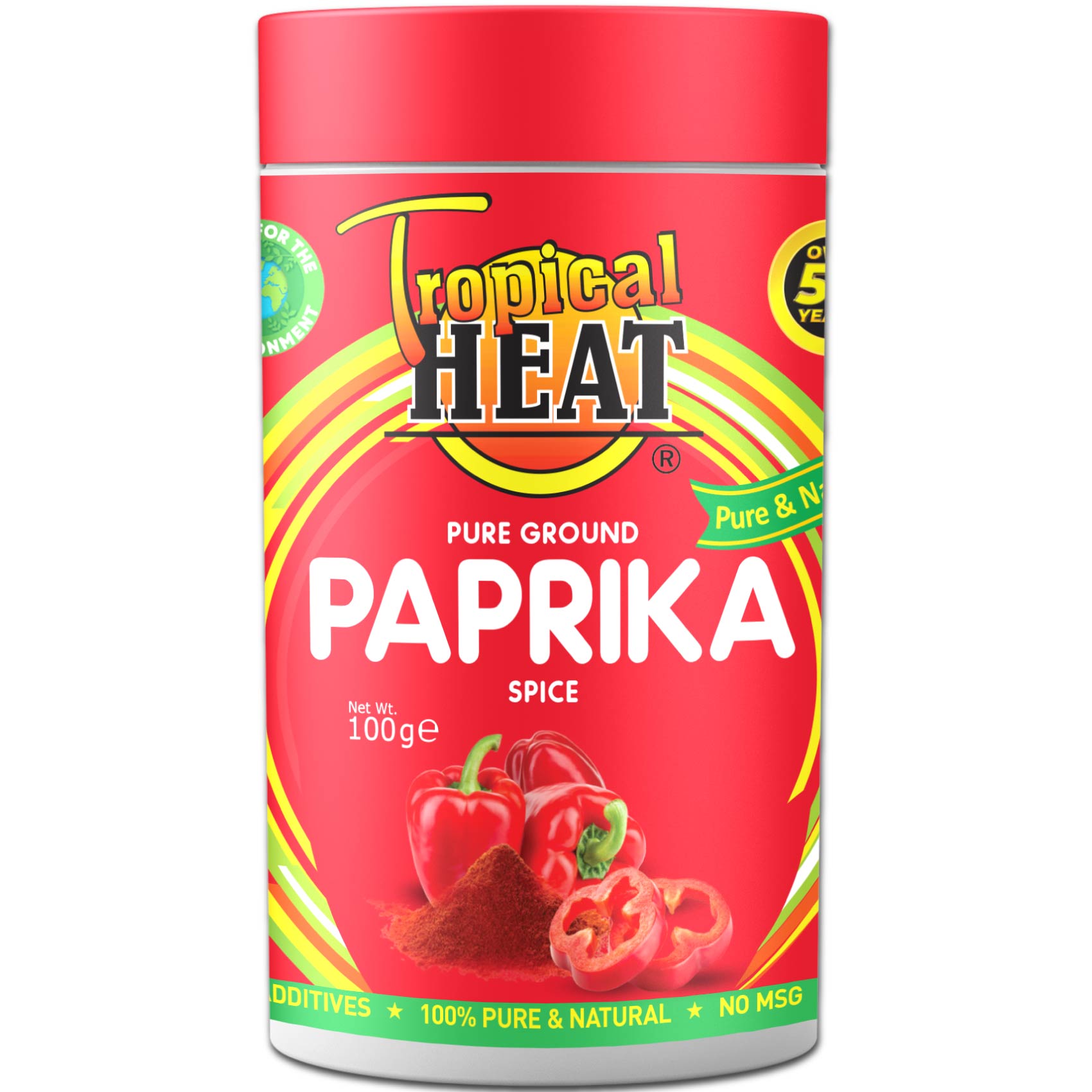 Tropical Heat Spices Paprika Ground 100G