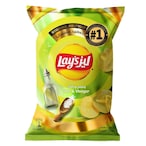 Buy Lays Salt  Vinegar Potato Chips, 155g in Saudi Arabia