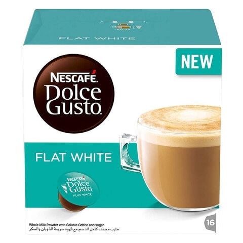 Nescafe Dolce Gusto Flat White Coffee Capsules 187.2g