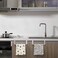 Kitchen Cabinet Towel Bar Holder, Fits on Cupboards Over Cabinet Door, Towel and Wash Cloth Hanging Storage Accessories, Strong Modern Design Stainless Steel