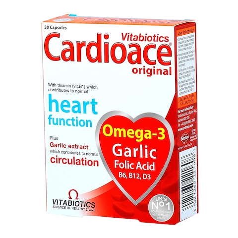 Vitabiotics Cardioace 30 Capsules