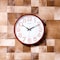 Olsenmark Round Wall Clock- OMWC1776/ Circle Shaped, Wall-Mounted, 1 AA Battery Operated and Durable/ ABS Case and Glass Lens, Minimal Design, Silent Operation, Step Movement/ Ideal for Home