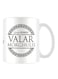 Spoil Your Wall Valar Moghulis, Game Of Thrones Coffee Mug White/Black 11Ounce