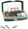 Bosch 32 Pieces X-Pro Line Screwdriver Bit Set With Colour Coding