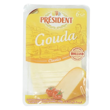 President Gouda Slice 150Gr
