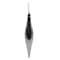 Christmas Ornament Shiny Hanging Icicle 13cm Silver