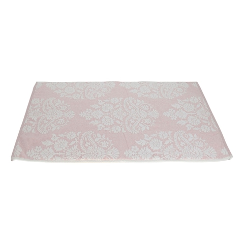 Cannon 600 GSM Jacquard Velour Bath Sheet Pink 81x163cm