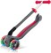 Globber Primo Foldable Lights Scooter Red/Grey 432-120-2