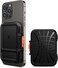 Spigen Lock Fit (MagFit) Magnetic Wallet Card Holder [up to 6 Cards] MagSafe Compatible with iPhone 15 Pro Max / 15 Pro / 15 Plus / 15 / iPhone 14/13/12 series - Black