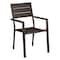 Weekender YC-051 Outdoor Chair With Arms Brown