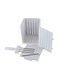 Generic Kebab Maker Box With Stainless Steel Skewers -White 165X175X235mm