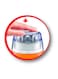 Moulinex Chopper 180 W AR110O27 Orange/Clear