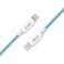 mpBLBERRI BLB-U343 Type-C To Lightning PD Cable 2 Meter, White &amp; Blue