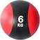 ULTIMAX Rubber Bounce Med Ball Medicine Balls-6Kg