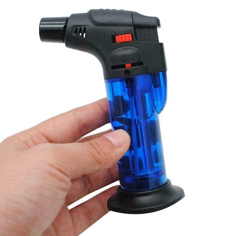 Lavish 2-Pack Windproof Butane Gas Adjustable Flame Torch Lighter Assorted Color