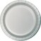 Creative Converting Touch of Color Paper Round Luncheon Plates 24-Pieces- 7-Inch Size- Shimmering Silver