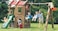 Rbwtoys Outdoor Adventure Playhouse With Climber, Swing And Slide Activity Centre For Toys RW-16304 Size: 461&times;300&times;218cm