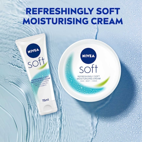 NIVEA Moisturising Cream Soft Refreshing Tube 75ml