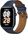 Mibro Smart Watch T2 (Deep Blue) - 1.75" Amoled Display, Bluetooth Calling, 10 Day Battery, 2ATM, GPS Positioning, Sports Modes, Heart Rate, Sleep, Motion Sensor, Altitude &amp; Barometer, Access Card