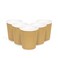 Khaleej Pack &ndash; [25 Cups] Kraft Ripple Cups, 8 Oz Paper Insulated Ripple Sleeves, For Hot Beverages.