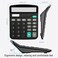 Helect Calculator, Standard Function Desktop Calculator, Black