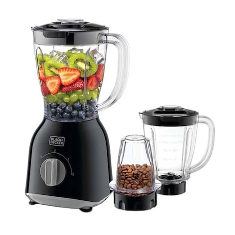 خلاط BX365PR-B5 من بلاك أند ديكر 1 لتر، 400 واط - أسود