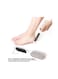 4-In-1 Pedicure Callus Dead Hard Skin Remover Foot File Rasp White