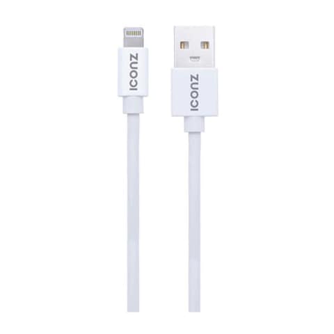 Iconz Xbl03W Lightning Cable - White - 1 Meter