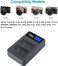 DMK Power NP-W126S/NP-W126 LCD Dual Slot USB Charger for Fujifilm NP W126S/NP W126 FinePix X-Pro1 X-Pro2 HS35EXR XR X-A1 X-A2 X-E1 X-E2 X-M1 X-T1 X-T2 X-T10 X-T20 X-H1