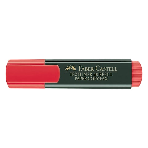 Faber Castell Highlighter Red