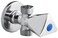 ABBASALI Chrome Plated Angle Valve 1/2" x 1/2" Toilet Kitchen Wash Basin Bathroom Fittings With Tafflon Tape