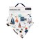 Bebe Au Lait Bandana Bib  BBBBNT Nautical Oh-So-Soft Muslin