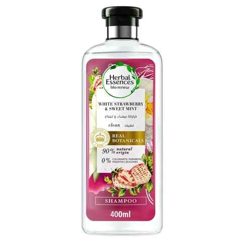 Herbal Essences Bio:Renew Clean White Strawberry And Sweet Mint Shampoo Clear 400ml