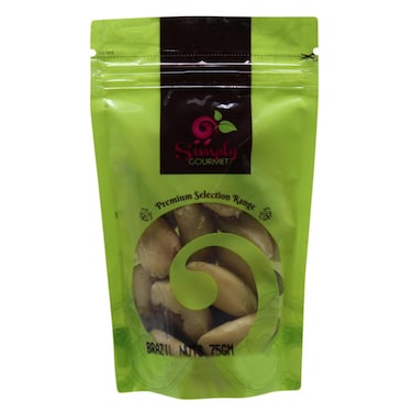 Simply Gourmet Brazil Nuts 75g