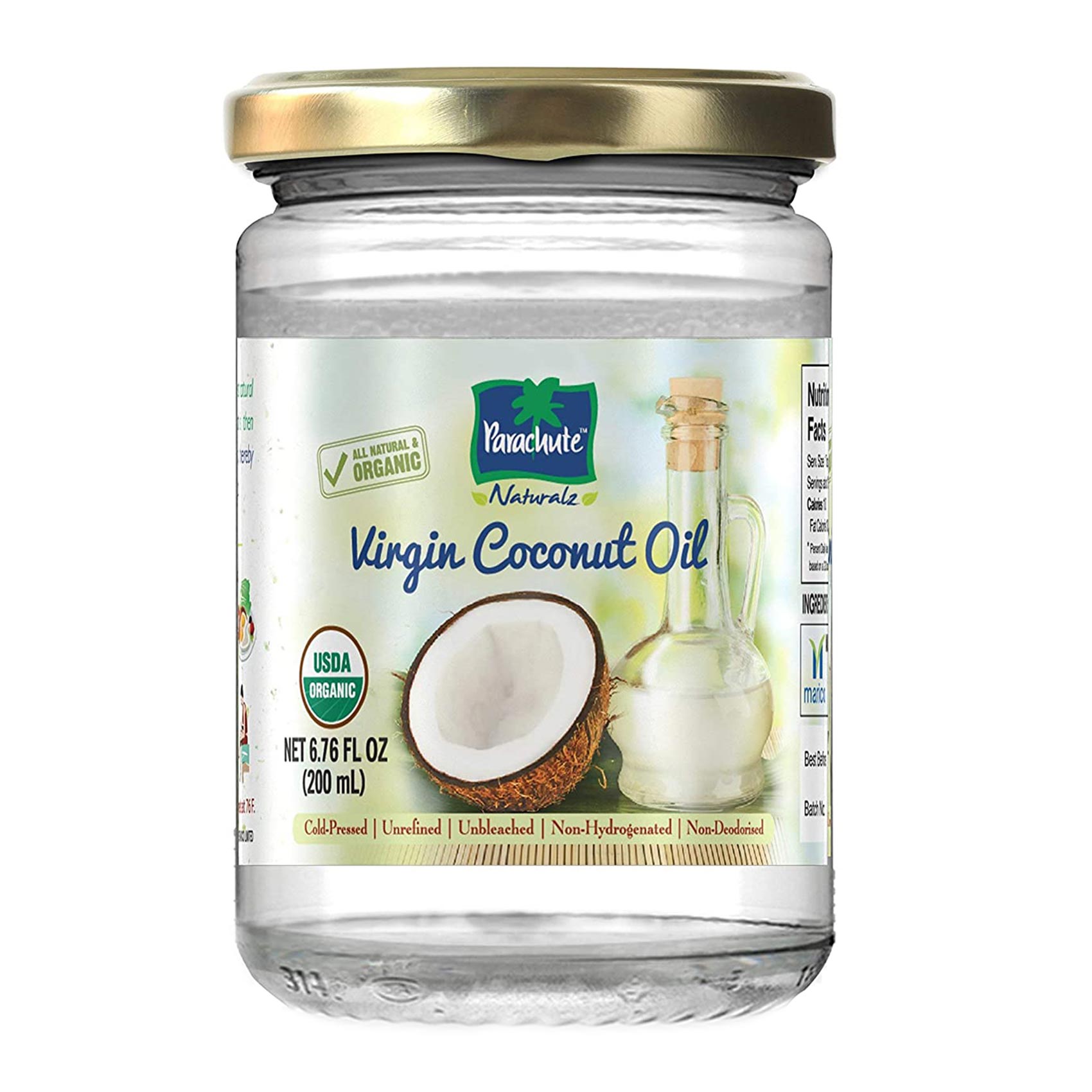 Parachute 100% Pure Coconut Oil – Hair & Body Oil (Free Shipping)