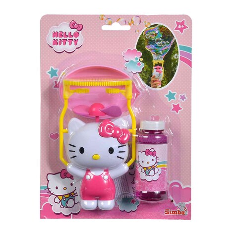 Simba Hello Kitty Bubble Fan Multicolour Pack of 3