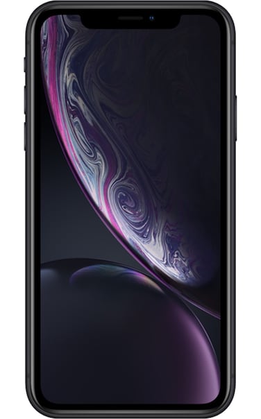 Apple iPhone XR with FaceTime - 6.1-inch, 64GB, 3GB RAM 4G LTE - Black