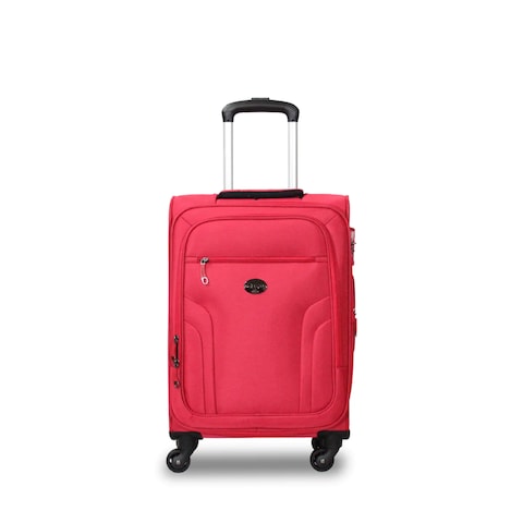 Swisspro Nyon Expandable Spinner Softside Red 20 Inch