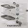 elago Magnetic Liquid Silicone for iPhone 15 PRO case cover compatible with MagSafe Shockproof - Medium Gray