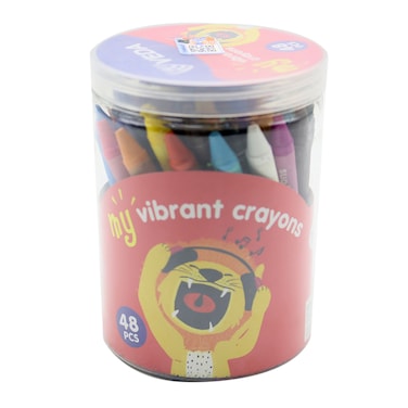 Office Point Crayons Cr-48B 48 Colours