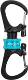 Niteize Slidelock 360 Degree Magnetic Locking Dual Carabiner, Blue